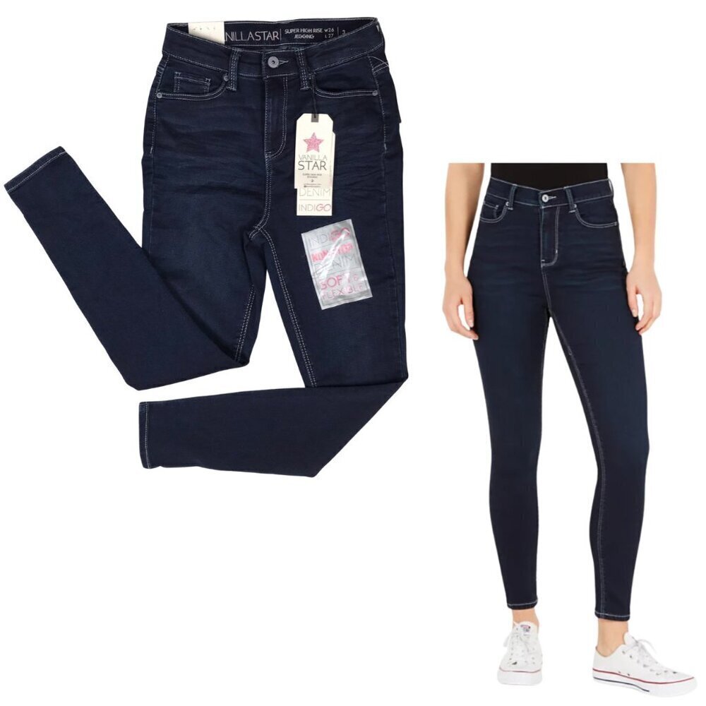 VANILLA STAR Super High Jeans Jeggings NWT 3